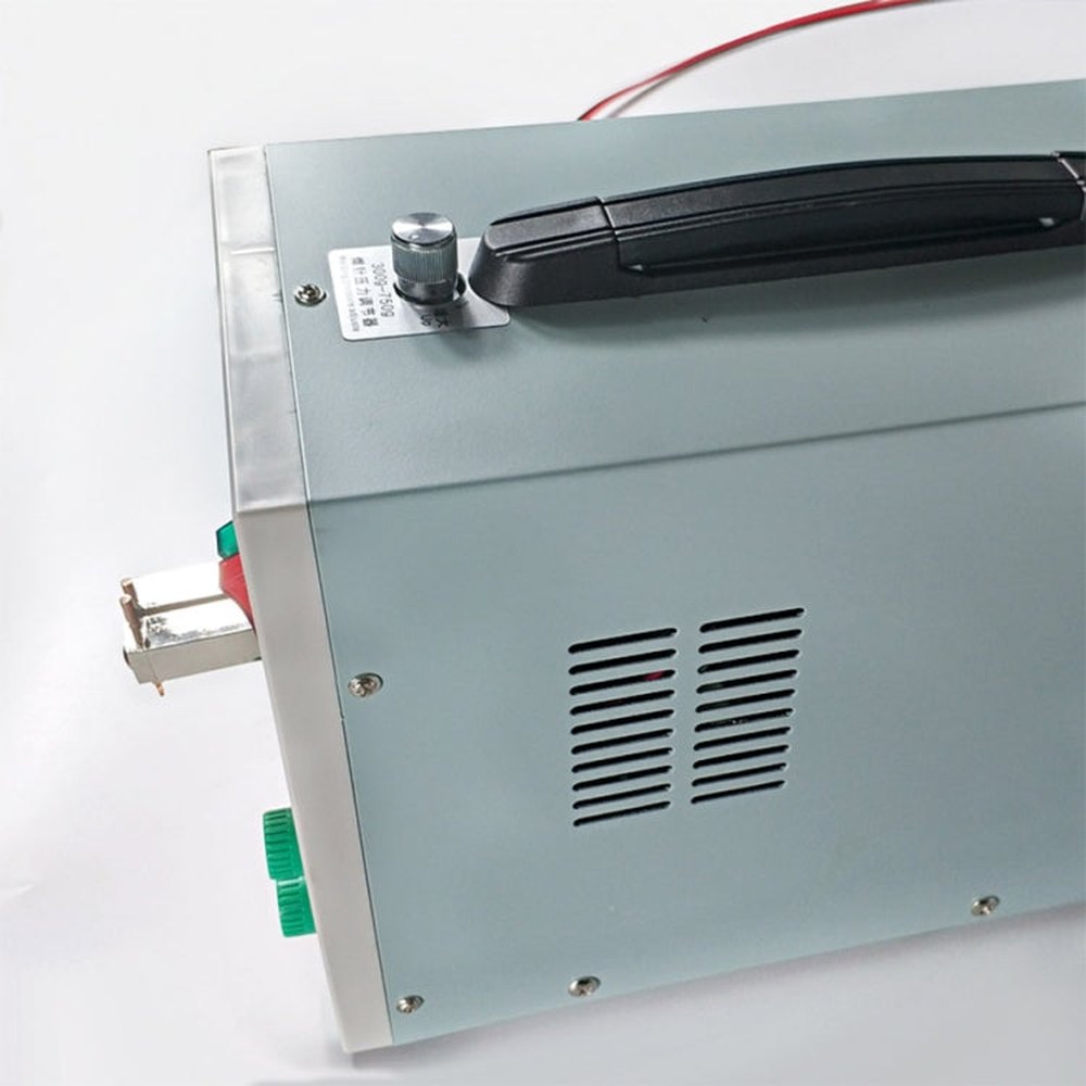 SUKKO LED Pulse Battery Spot Welder + Spot Welding Machine Micro-computer Micro Welding with LED Light+Battery Clamp, 220V EU Plug