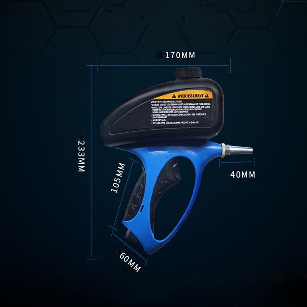 Small Nozzle Pneumatic Sandblaster Glass Tombstone Inkjet, Pneumatic Sandblaster - laboratorydeal