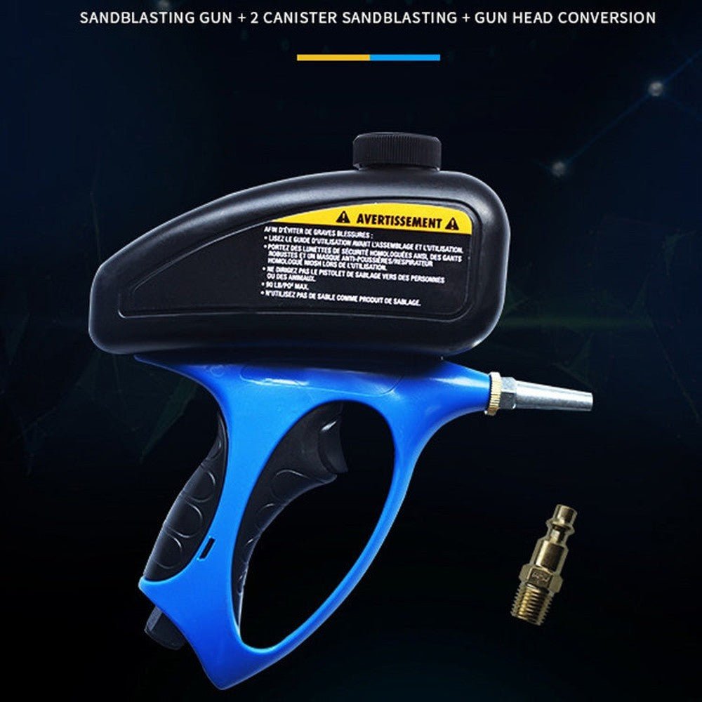 Small Nozzle Pneumatic Sandblaster Glass Tombstone Inkjet, Pneumatic Sandblaster - laboratorydeal