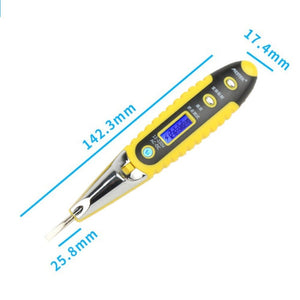 Socket Wall AC Power Outlet Voltage Detector Sensor Tester Electric Test Pen LED Light Voltage Indicator, Electric Test Pen - laboratorydeal
