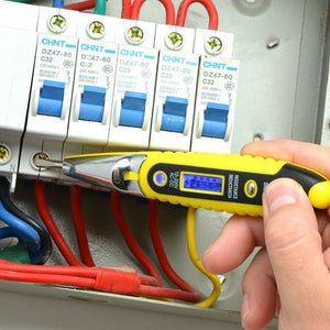 Socket Wall AC Power Outlet Voltage Detector Sensor Tester Electric Test Pen LED Light Voltage Indicator, Electric Test Pen - laboratorydeal