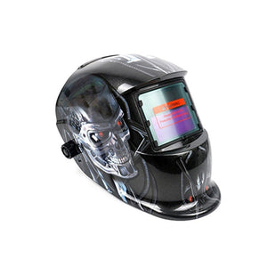 Solar Automatic Darkening Welding Mask Argon Arc Welding Helmet, Blue Eagle, Red Shaper, Lightning, Polish Eagle, Black Terminator, Red Pirate - laboratorydeal