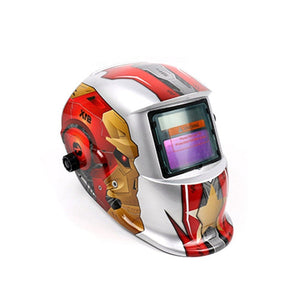 Solar Automatic Darkening Welding Mask Argon Arc Welding Helmet, Blue Eagle, Red Shaper, Lightning, Polish Eagle, Black Terminator, Red Pirate - laboratorydeal