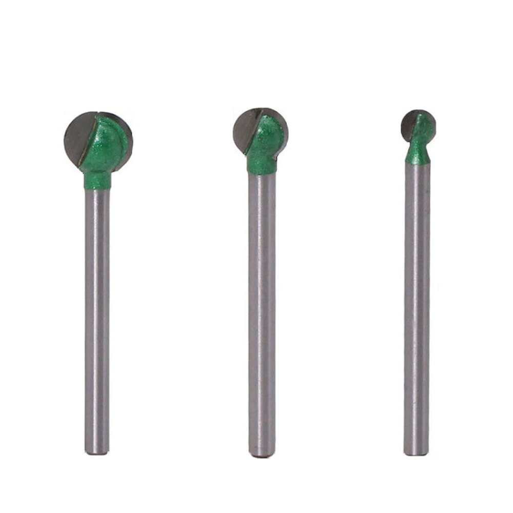 Spherical Carving Knife Woodworking Straight Handle Grinding Head, 4PCS/Set 6 Handles, 4PCS/Set 6 Handles Extended, 3 PCS/Set 3 Handle - laboratorydeal