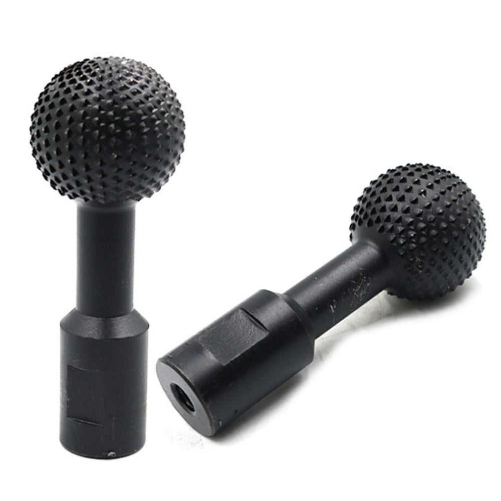 Spherical Wooden Groove Carving Knife Rotary File Carving Grinding Head Electric Grinder Grinding Head, 10mm, 14mm - laboratorydeal