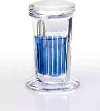 Soda Lime Glass Coplin Staining Jar - 60ml - Laboratory Microscope Slides Stainer