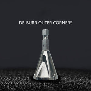 Stainless Steel Deburring External Chamfer Tool High Strength Hardness Drill Bit Remove Burr Hexagonal grooved chamfer, Hexagonal grooved chamfer