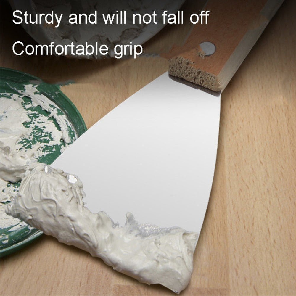 Stainless Steel Mirror Finish Putty Knife Trowel Cleaning Trowel Painting Tools, 4 inch, 6 inch - laboratorydeal