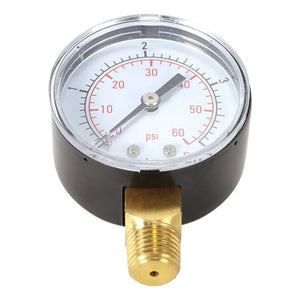 Stainless Steel Shockproof Pool Filter Hydraulic Pressure Gauge, Pressure Gauge