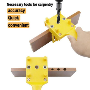 Straight Hole Punching Positioner Woodworking Tools - laboratorydeal