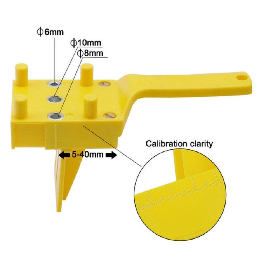 Straight Hole Punching Positioner Woodworking Tools - laboratorydeal