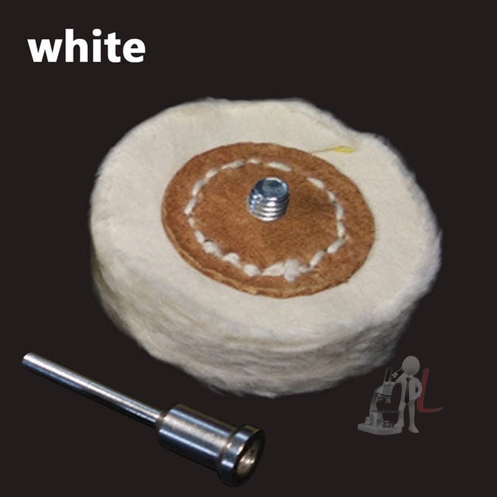 T Style Polish Buffing Wheel Grinding Head Cloth Dremel Wheel Grinder Brush For Rotary - laboratorydeal