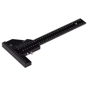 T072 Woodworking Multifunctional Aluminum Alloy Marking Ruler, T072