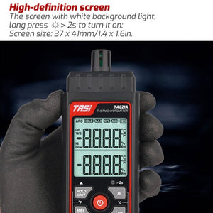 TASI TA621A Digital Dew Point Thermometer Ambient Temperature Humidity Gauge, TASI TA621A