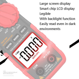 TASI TA8315D Pincers Meter High-Precision Digital Ammeter, TA8315D
