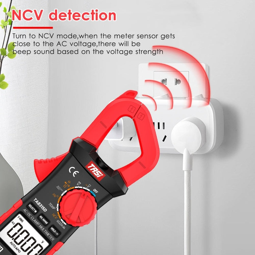 TASI TA8315D Pincers Meter High-Precision Digital Ammeter, TA8315D