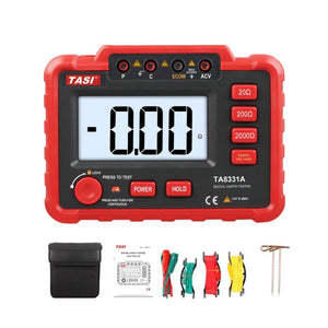 TASI TA8331A Ground Resistance Tester High Accuracy Digitally Ground Resistance Meter, TASI TA8331A