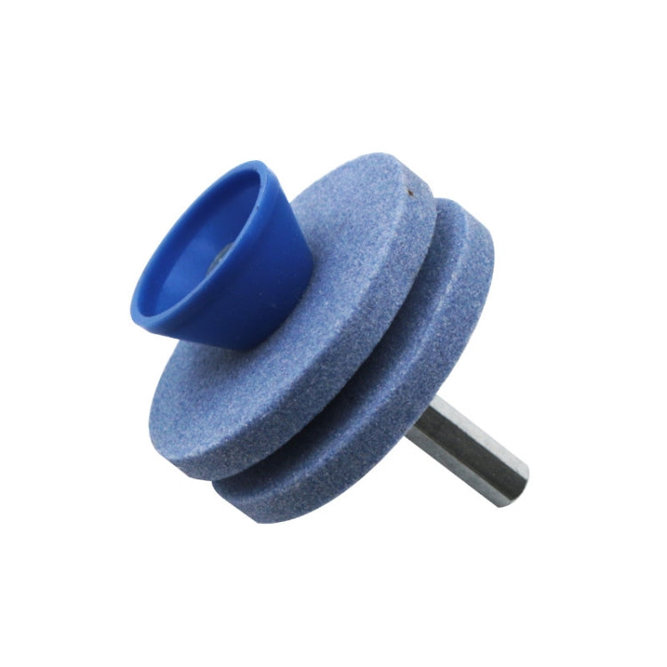 Lawn Mower Sharpener Grinding Wheel Sharpener Industrial Grinding Head, Specification: 4-layer Blue+Pink, 2-layer Blue, 2-layer Grey, 2-layer Pink, 4-layer Blue+Pink laboratorydeal