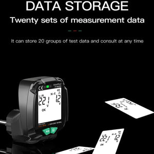 FUYI FY1881 High Precision Power Polarity Phase Socket Tester, FY1881 US Plug, FY1881 EU Plug, FY1881 UK Plug laboratorydeal