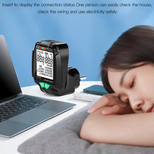 FUYI FY1881 High Precision Power Polarity Phase Socket Tester, FY1881 US Plug, FY1881 EU Plug, FY1881 UK Plug laboratorydeal