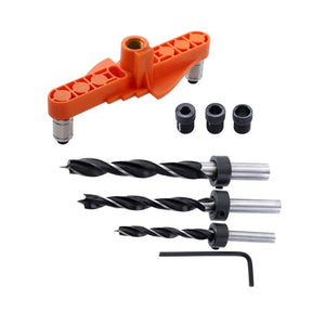 DIY Woodworking Hole Locator Self - Centering Marker, Blue Drill Bit, Orange, Orange Drill Bit - laboratorydeal