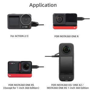 Sunnylife MC490 Collar Microphone Motion Camera Recording Wheat, For DJI Action3/2, For Insta360 ONE X2/X3/1 inch 360 Edition - laboratorydeal