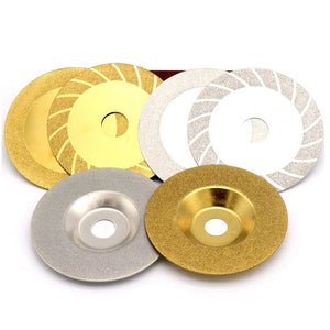 100mm Electroplated Diamond Grinding Slice Glass Grinding Disc 4 Inch Diamond Cutting Piece Alloy Sand Circular Saw Blade, 100mm Picture Two, 100mm Picture Three, 100mm Picture One laboratorydeal