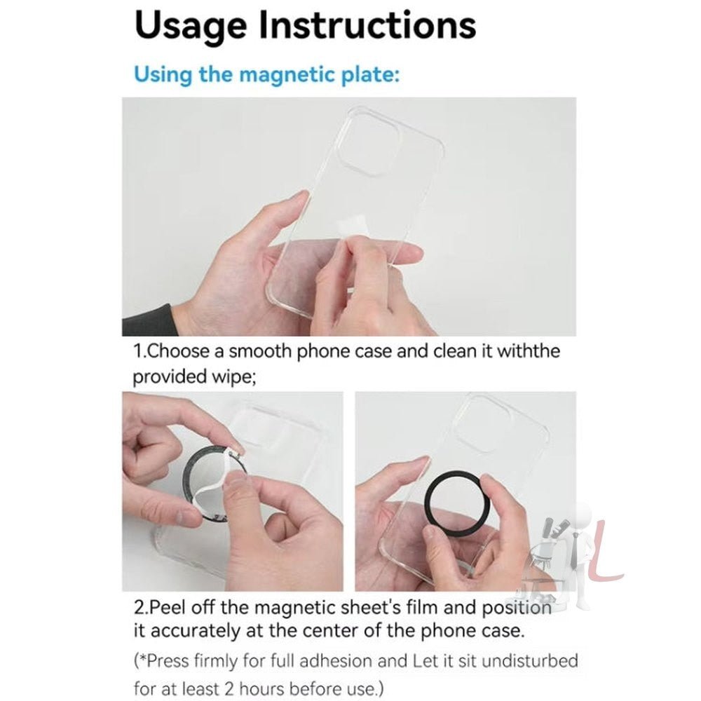 TELESIN MNM - 002 Magsafe Magnetic Suction Mobile Phone Hanging Neck POV Viewing Angle Lazy Stand - laboratorydeal