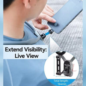 TELESIN MNM - 002 Magsafe Magnetic Suction Mobile Phone Hanging Neck POV Viewing Angle Lazy Stand - laboratorydeal