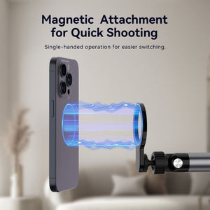 TELESIN P3 - DS - 02 Phone Video Live Streaming Magsafe Magnetic Mount, P3 - DS - 02 - laboratorydeal