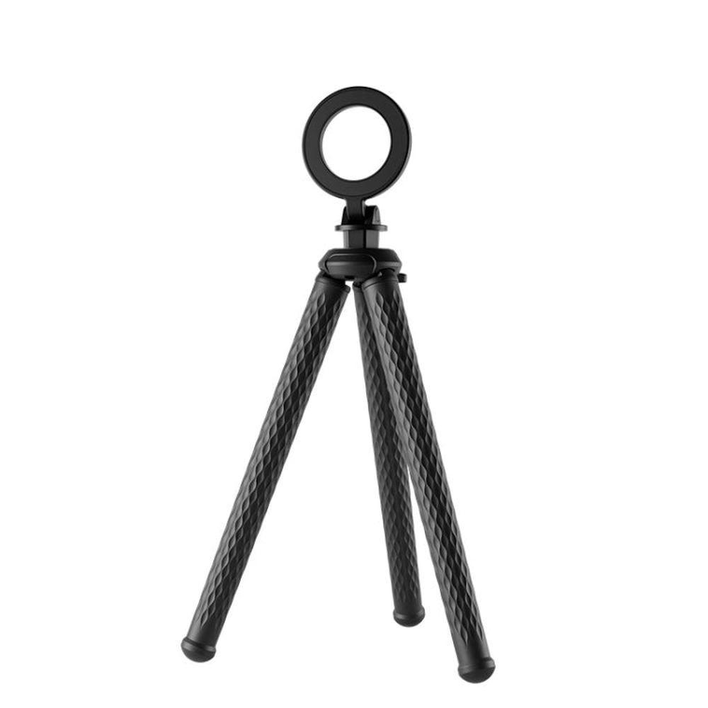 TELESIN P3 - FM - 02 Flexible Magnetic Suction Mobile Phone Tripod Magsafe Octopus Desktop Fixed Bracket - laboratorydeal