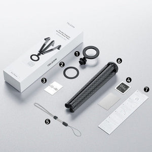 TELESIN P3 - FM - 02 Flexible Magnetic Suction Mobile Phone Tripod Magsafe Octopus Desktop Fixed Bracket - laboratorydeal