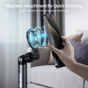 TELESIN P3 - FS - 01 Phone Video Live Streaming Magsafe Magnetic Mount, P3 - FS - 01 - laboratorydeal