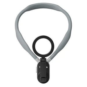 TELESIN Silicone Neck Mount Magnetic Selfie Stick Phone Neck Holder, MNM - 001 (Gray), MNM - 001 (Blue) - laboratorydeal