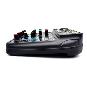 TEYUN A4 4 - way Small Microphone Digital Mixer Live Recording Effector - laboratorydeal