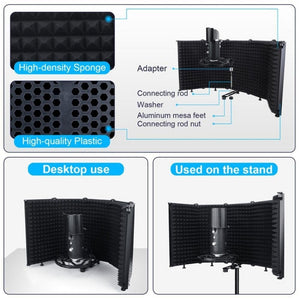 TEYUN S5 Microphone Soundproof Cover Windproof and Sound - absorbing Accessories, S5 - laboratorydeal