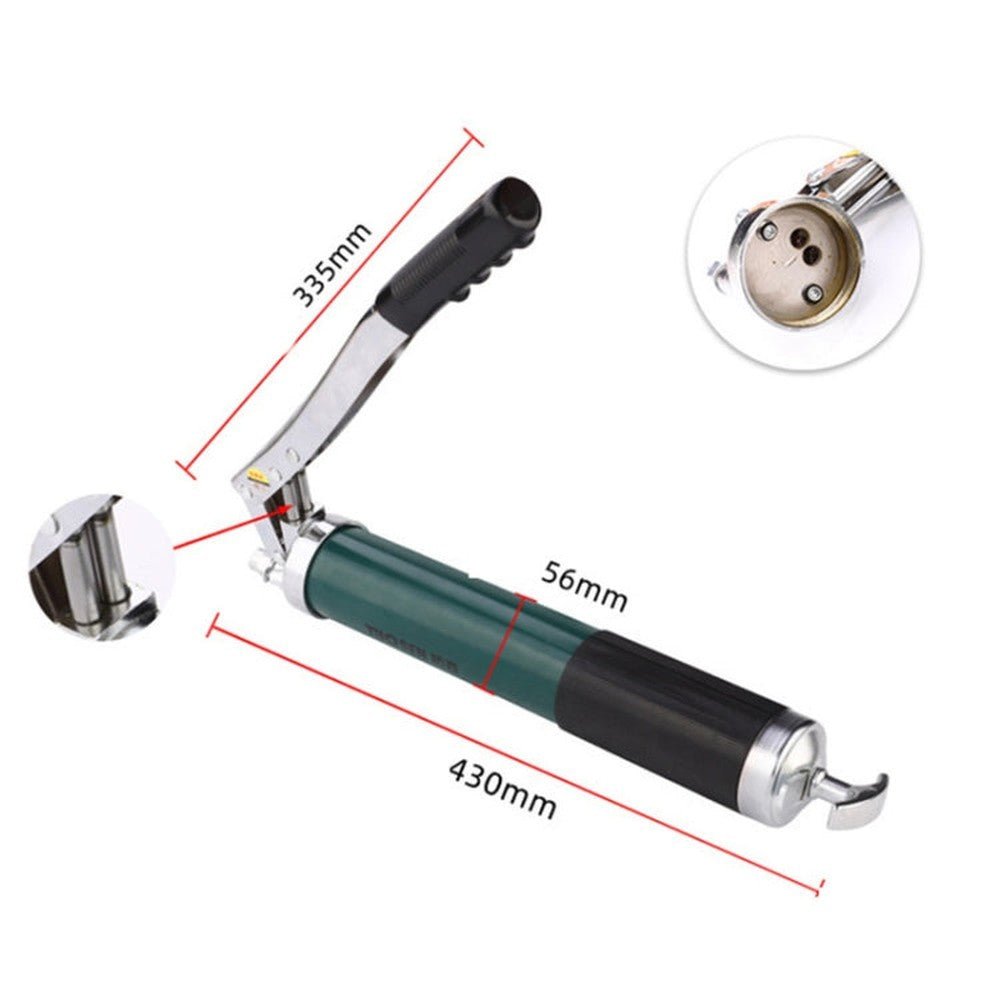 TUOSEN Hardware Tool Pressure Rod Type Greaser Oiling Tool High Pressure Manual Greaser, Single Shot, Double Pole - laboratorydeal