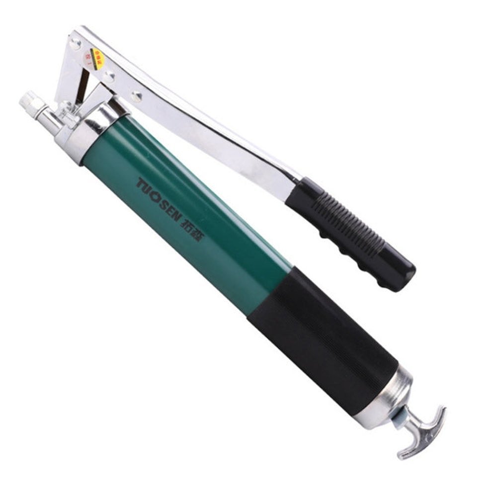 TUOSEN Hardware Tool Pressure Rod Type Greaser Oiling Tool High Pressure Manual Greaser, Single Shot, Double Pole - laboratorydeal