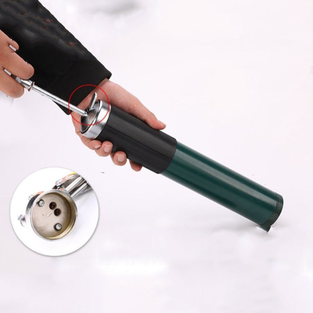 TUOSEN Hardware Tool Pressure Rod Type Greaser Oiling Tool High Pressure Manual Greaser, Single Shot, Double Pole - laboratorydeal