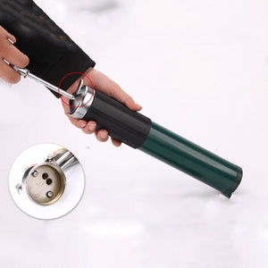 TUOSEN Hardware Tool Pressure Rod Type Greaser Oiling Tool High Pressure Manual Greaser, Single Shot, Double Pole - laboratorydeal