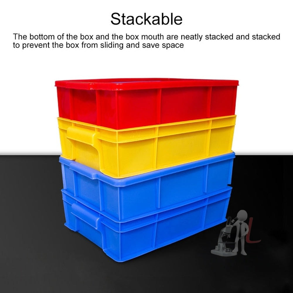 Thick Multi-function Material Box Brand New Flat Plastic Parts Box Tool Box, Size: 20.7cm x 13.7cm x 6.4cm, 20.7cm x 13.7cm x 6.4cm