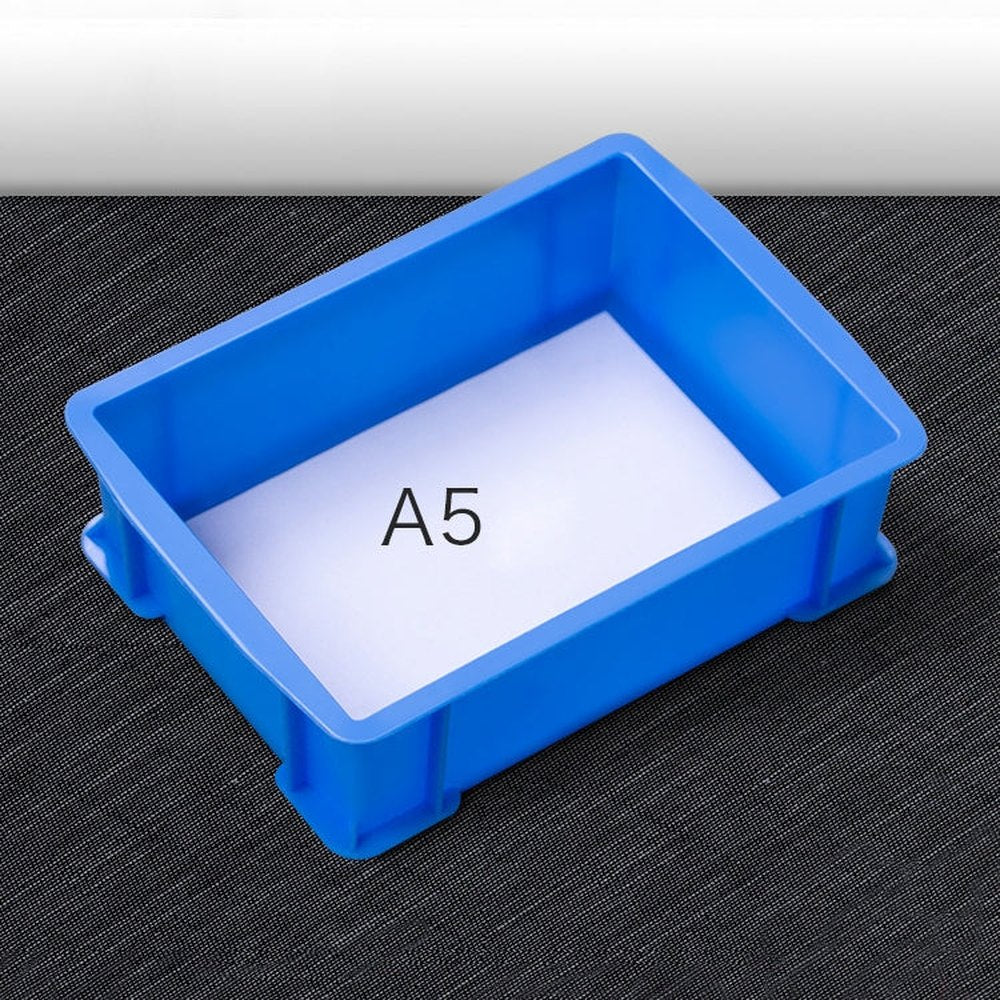 Thick Multi-function Material Box Brand New Flat Plastic Parts Box Tool Box, Size: 25.3cm x 18cm x 7.4cm, 25.3cm x 18cm x 7.4cm