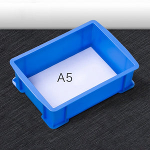 Thick Multi-function Material Box Brand New Flat Plastic Parts Box Tool Box, Size: 25.3cm x 18cm x 7.4cm, 25.3cm x 18cm x 7.4cm