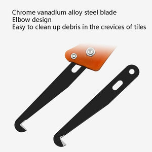 Tile Beautiful Seam Hook Cleaning Tool Basting Knife Groover Beautiful Joint Agent, Basting Knife Groover - laboratorydeal