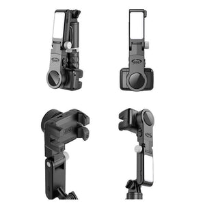 TokQi Q18 Desktop Wireless Remote Control Handheld Gimbal Stabilizer Fill Light Selfie Stick Tripod - laboratorydeal