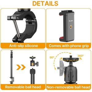 Vijim LS02 Live Desktop Extension Arm Light Stand For Ring Light DSLR Camera, Vijim LS02 - laboratorydeal