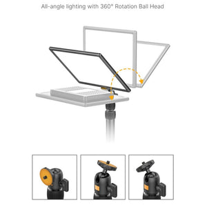 Vijim LS02 Live Desktop Extension Arm Light Stand For Ring Light DSLR Camera, Vijim LS02 - laboratorydeal