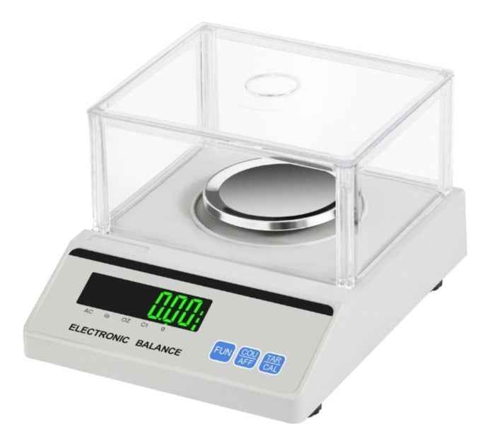 Micro Scales, Lab Digital Scales 0.1g/0.01g/0.001g Precision Electronic Scale Laboratory Analytical Balance, Used in Kitchen, School, Jewelry and Industry,300g/0.001g