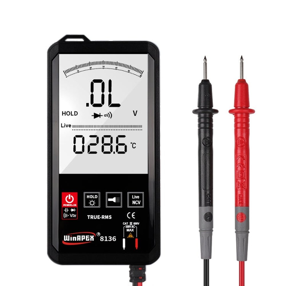 WinAPEX Smart Touch Screen Digital Multimeter, 8136, 8138