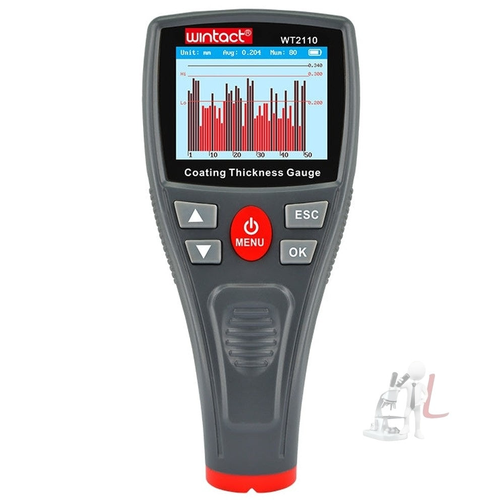 Wintact WT2110 Color Screen Display Coating Thickness Gauge, WT2110